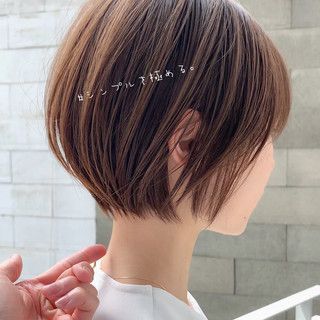 40代髪型手入れが楽な面長 丸顔ショート ボブ セミロング簡単アレンジ方 Hair Recipe