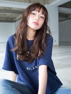 四角顔 前髪ありなしの髪型似合うショート ロング ウルフカットも Hair Recipe